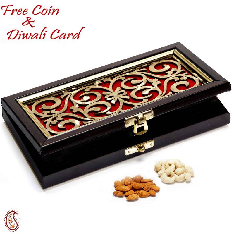 Buy Diwali Gifts Premium Diwali Gift Box with Jaali Pattern Online