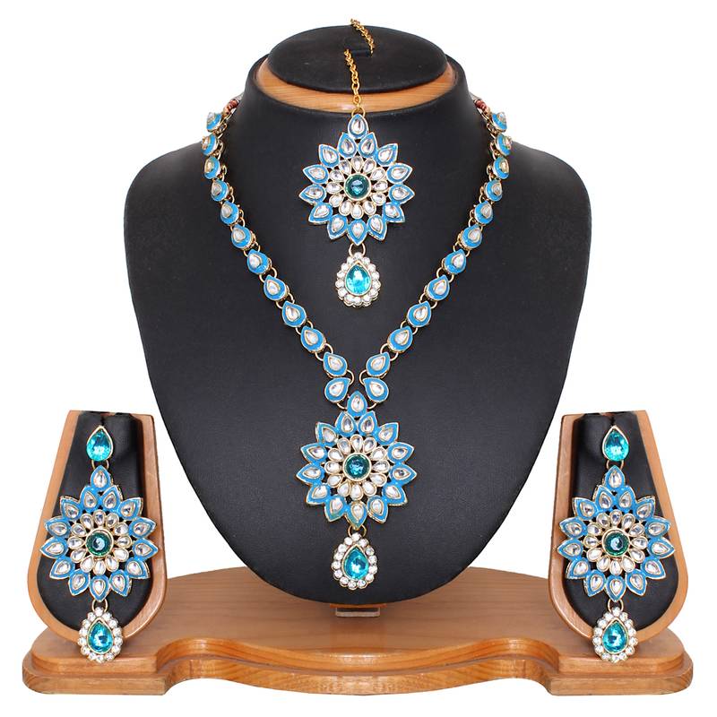 Buy Blue Diamond necklacesets Online