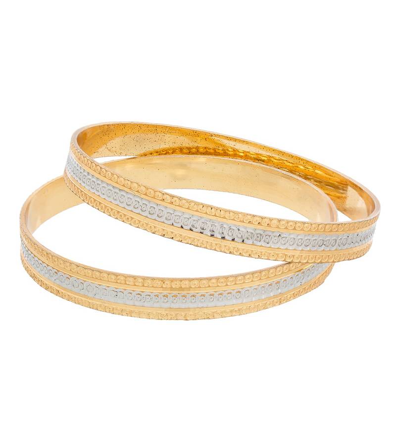 Buy Attractive Gold Plated Regular Wear Bangle Set Online