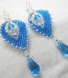 Buy Blue Garden ER Earring online, Buy Earrings online