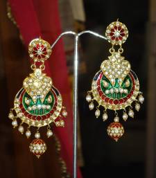 Buy Peacock Colours Earring online, Buy Earrings online