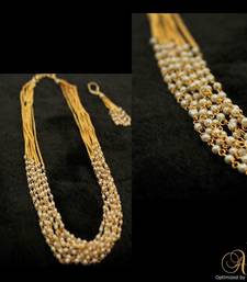 Buy 8-LINE PEARL SET Necklace online 