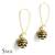 Mughal Pattern Enamelwork bead Earrings