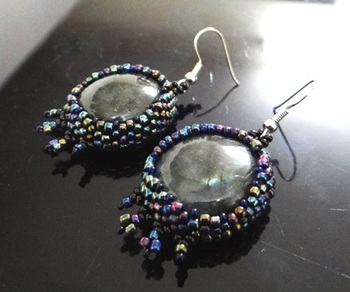 Moonlit Night Earrings