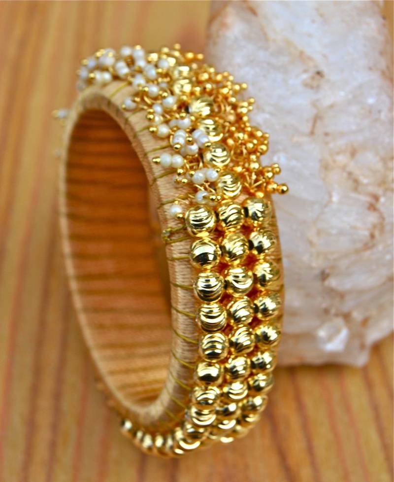 Buy Silk Thread Ghungroo Bangle Online