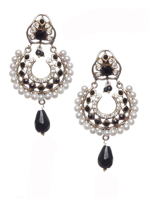 buy black polki jhumkas online christmas gifts for boyfriend 2019
