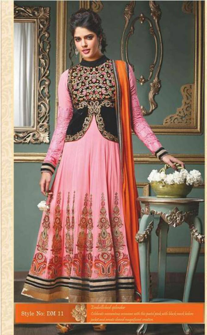Buy Pink Dress material Online